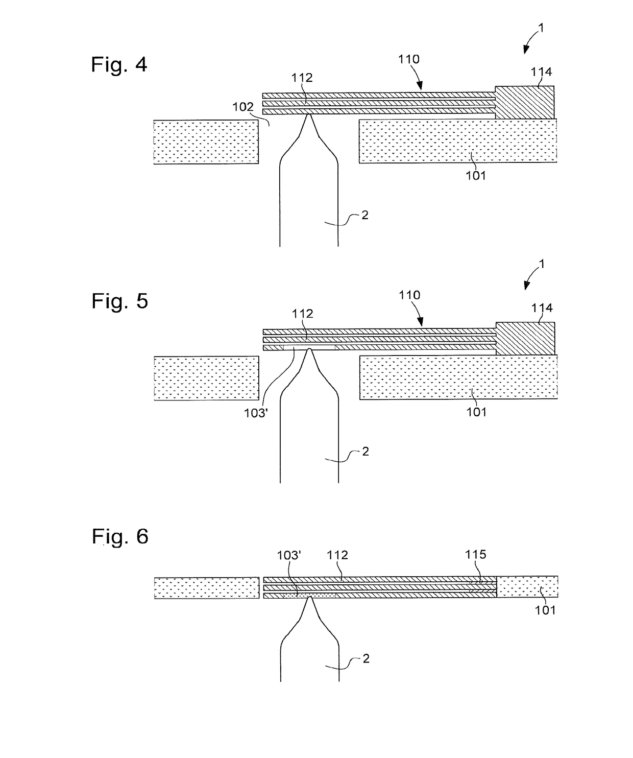 Multi-blade shock absorber