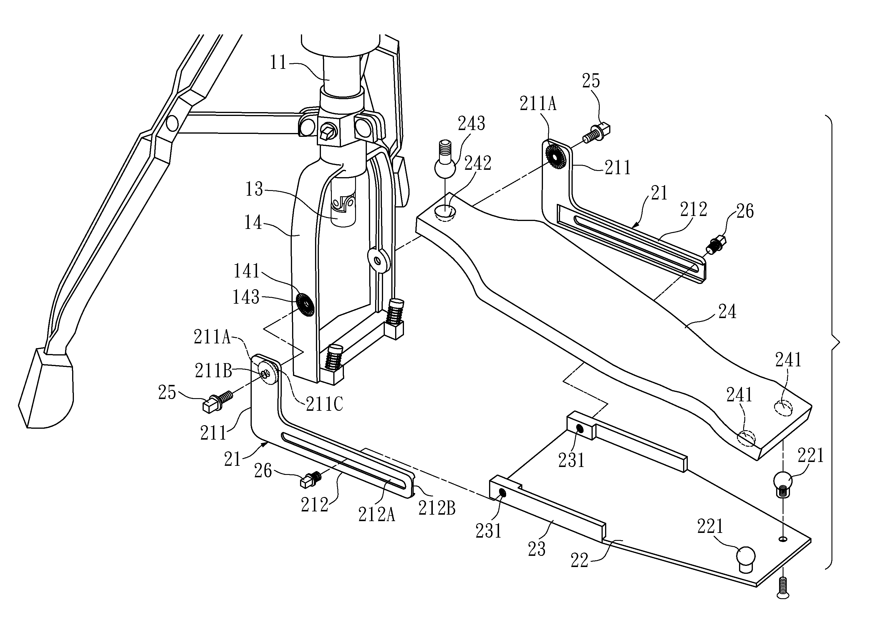 Heelless instrument pedal device