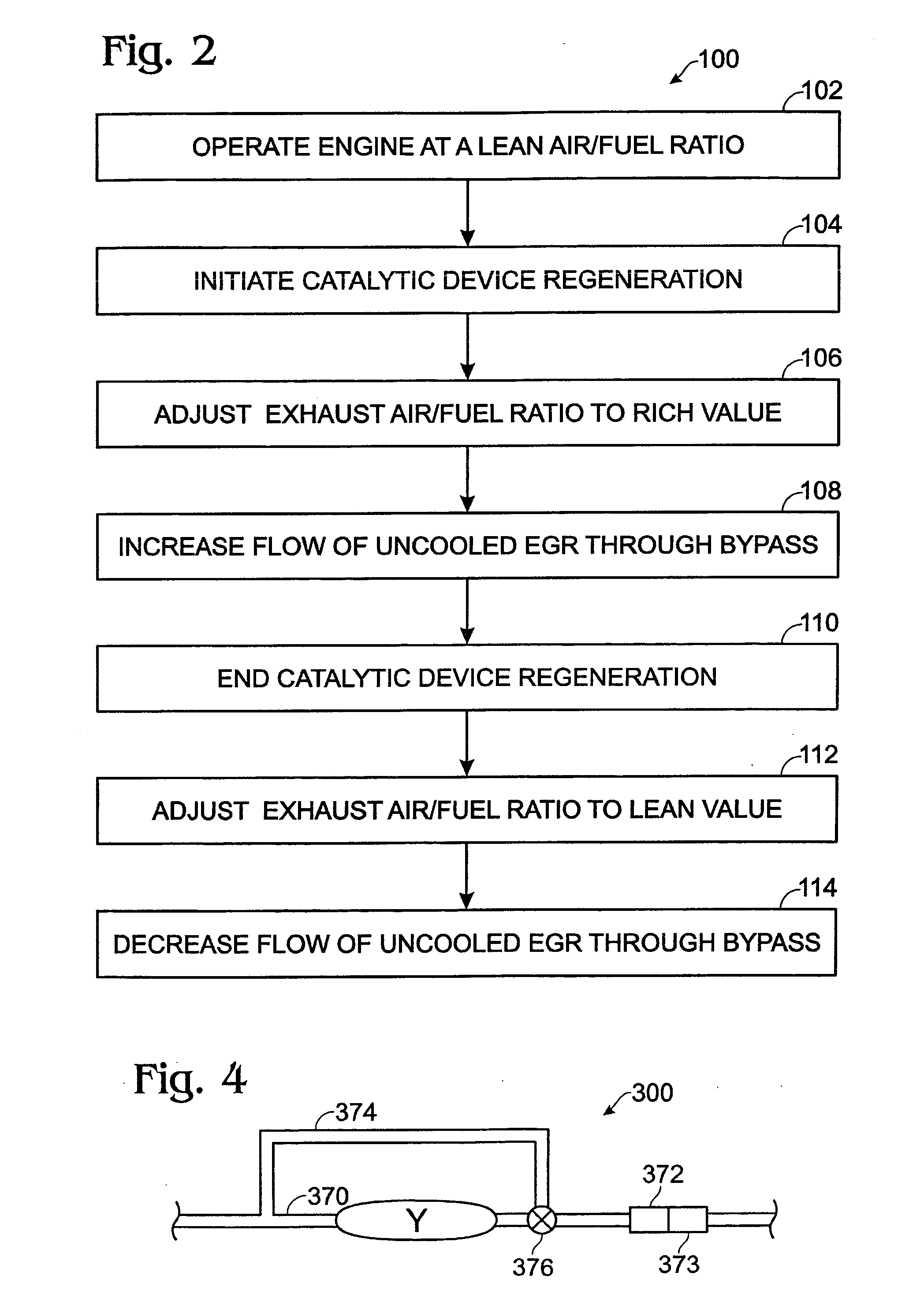 System and method for regenerating a NOx storage and conversion device