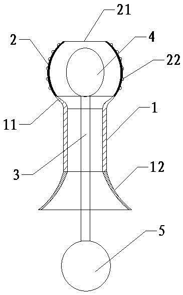 A medical anal dilator