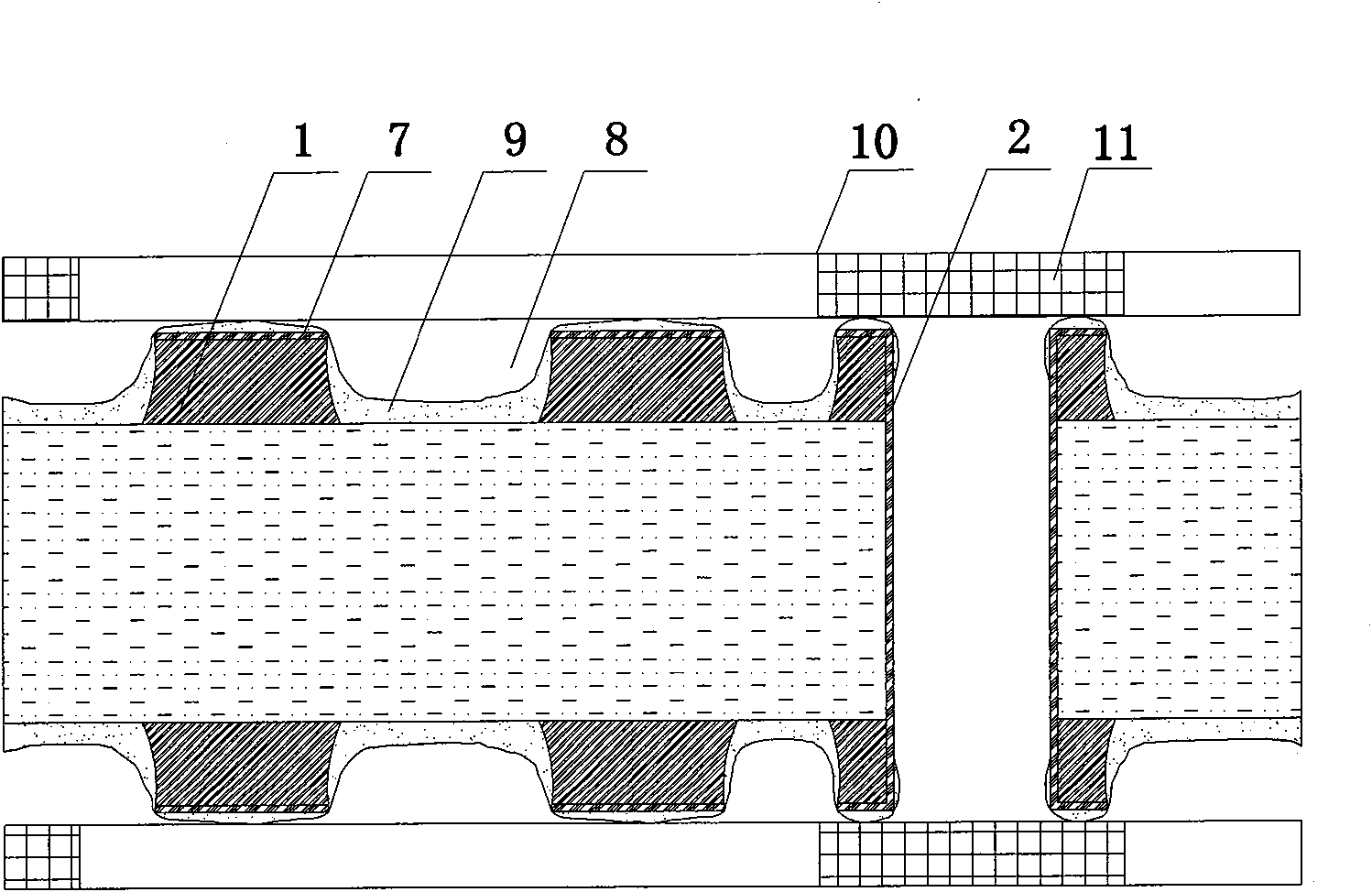 Super-thick copper circuit board solder resisting processing method