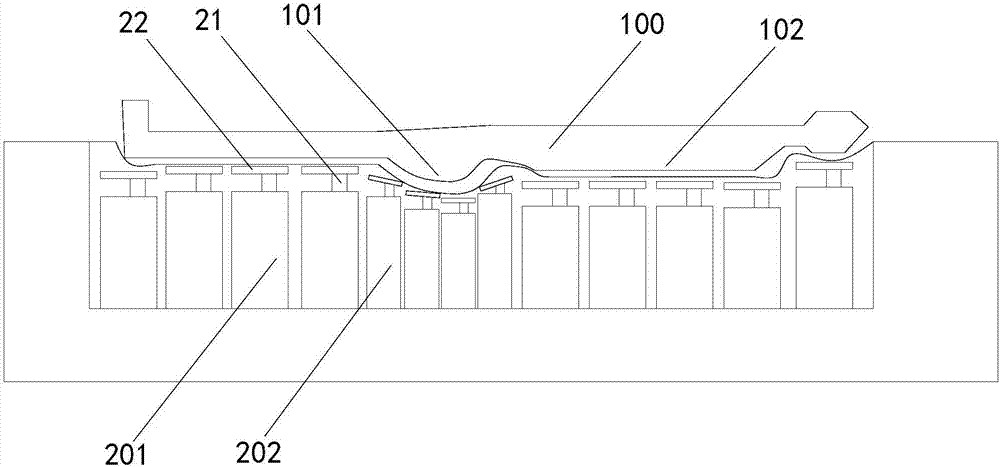 Intelligent mattress capable of being adjusted according to sleeping postures