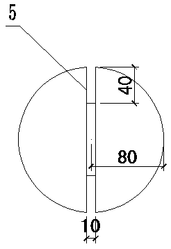 Hole depth detection device and method