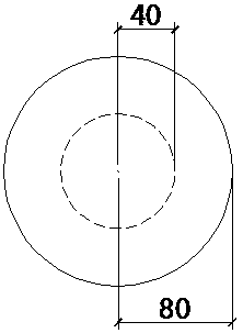 Hole depth detection device and method