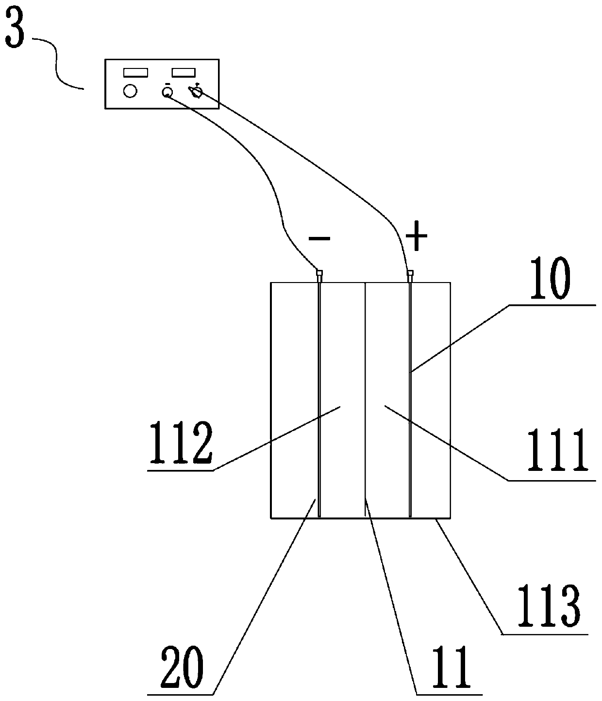 Iodine battery device