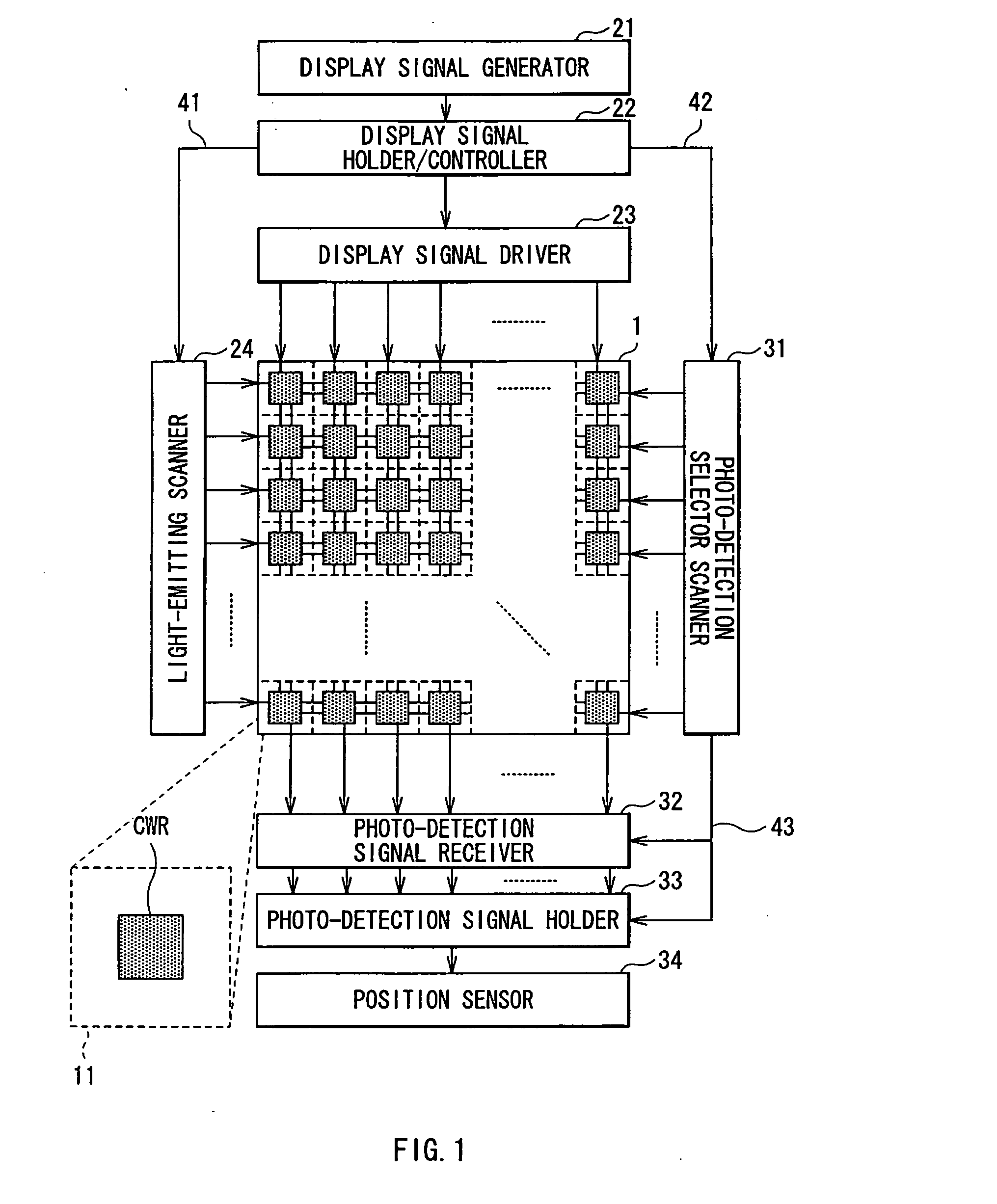 Image display device and method of driving image display device