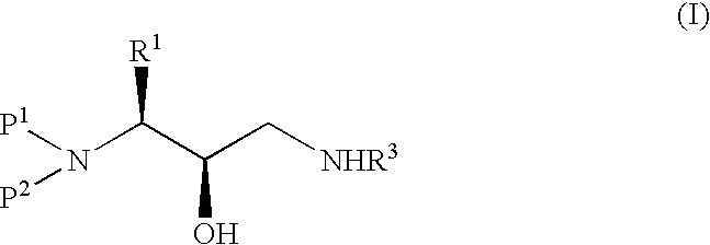 Method of preparing retroviral protease inhibitor intermediates