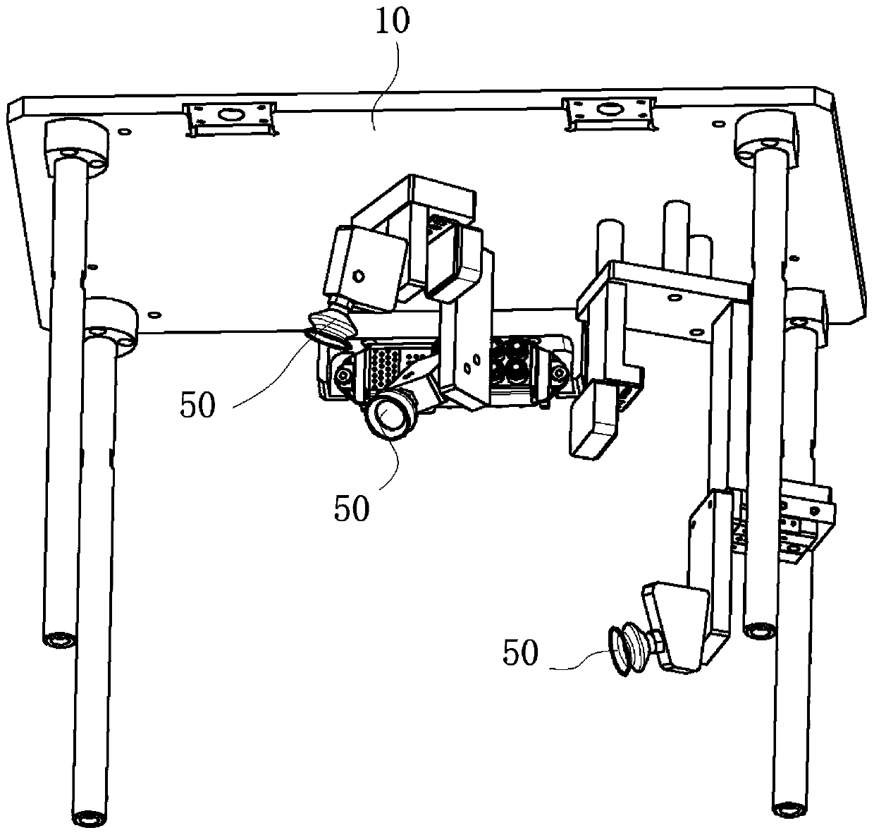 Light fixture detecting device