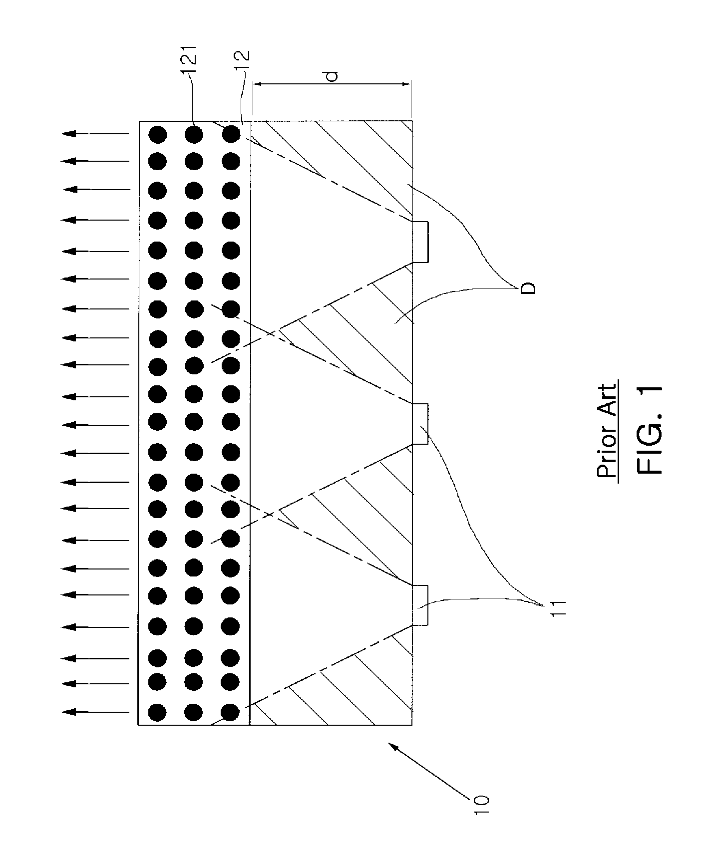 LED package and backlight assembly for LCD comprising the same