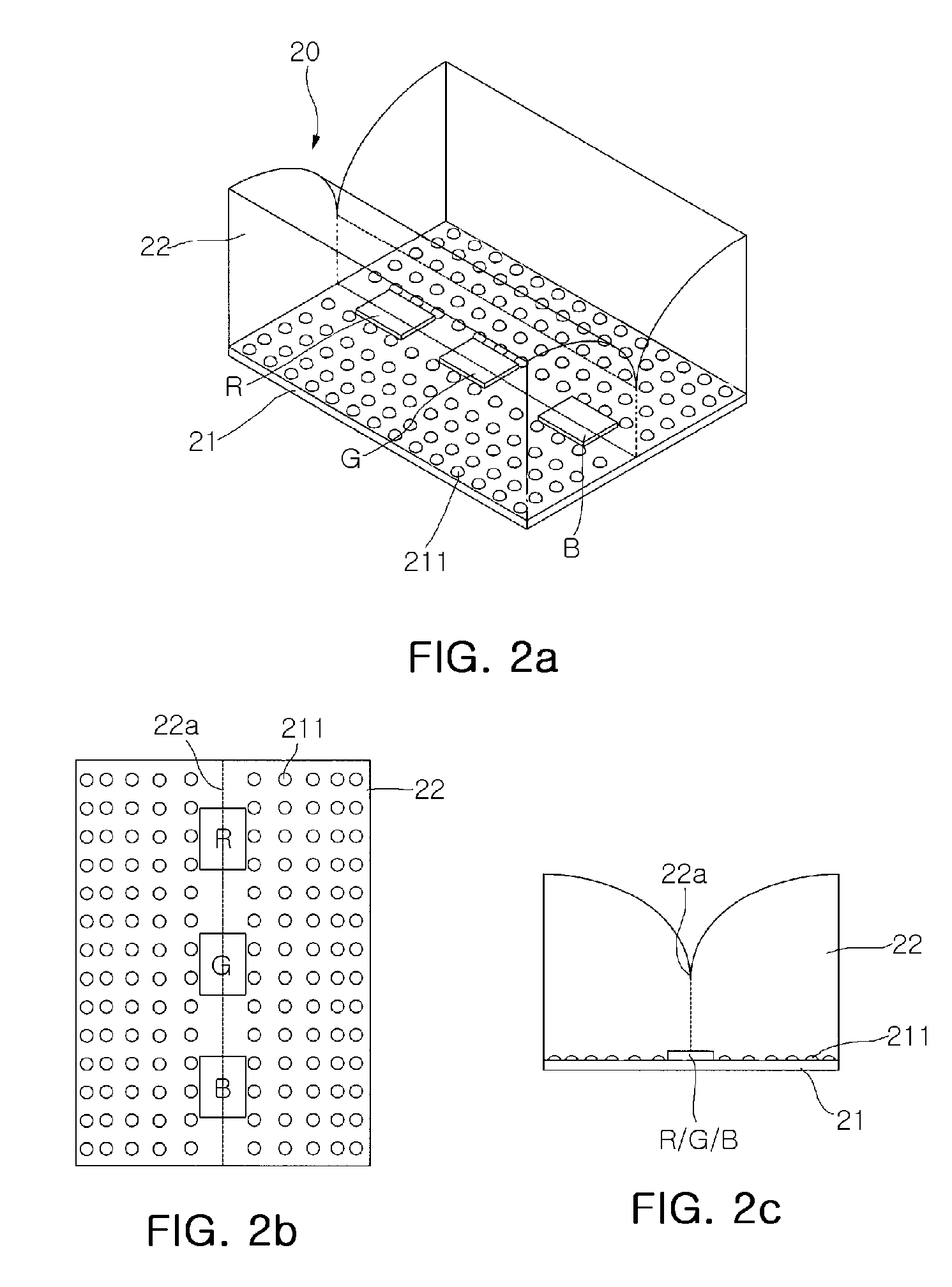 LED package and backlight assembly for LCD comprising the same