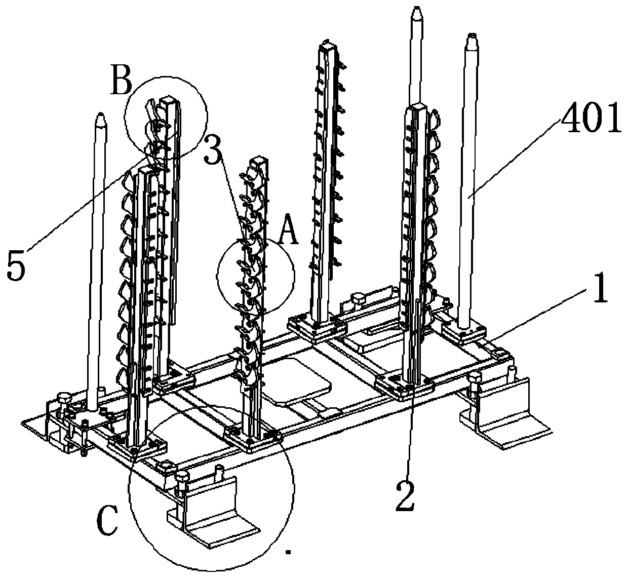 Welding material frame