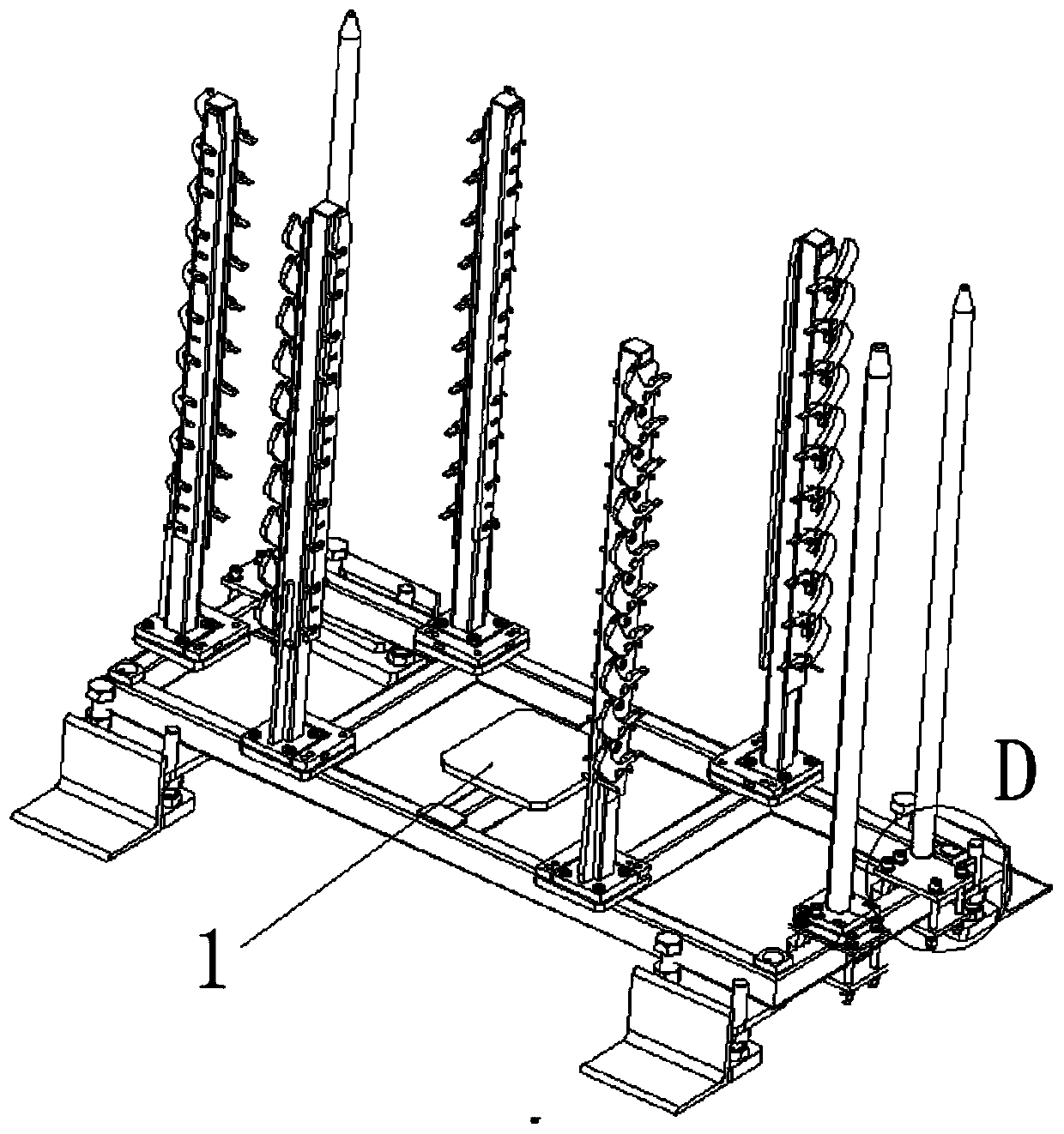 Welding material frame