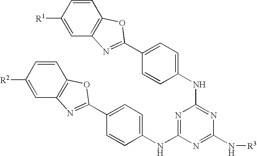 Cosmetic or dermatological light-protective formulation comprising a hydroxybenzophenone and a benzoxazole derivative