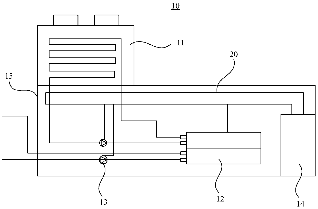 Wire duct assembly and integrated cold station