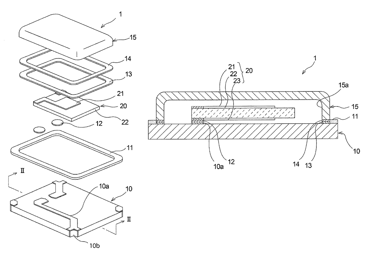 Method of manufacturing an electronic component