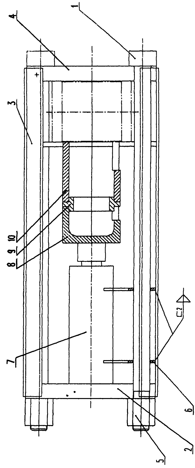 Device and method for assembling and disassembling axle box nodes