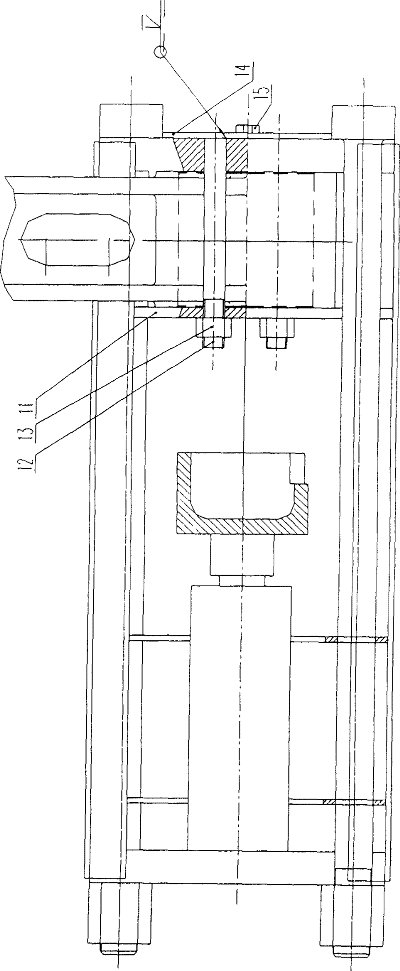 Device and method for assembling and disassembling axle box nodes