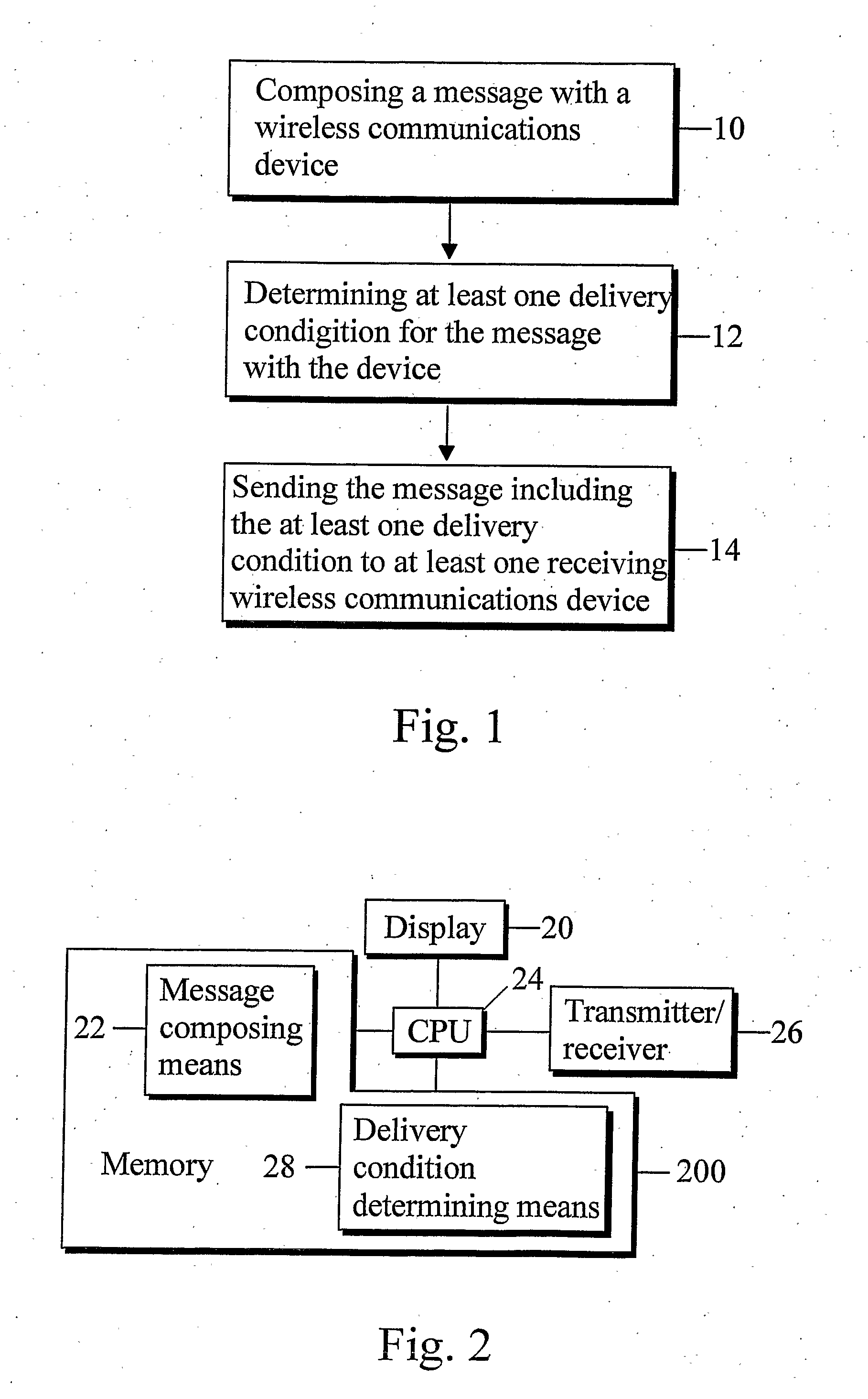 Method, System, Wireless Communications Device and Computer Programs for Sending and Receiving Messages