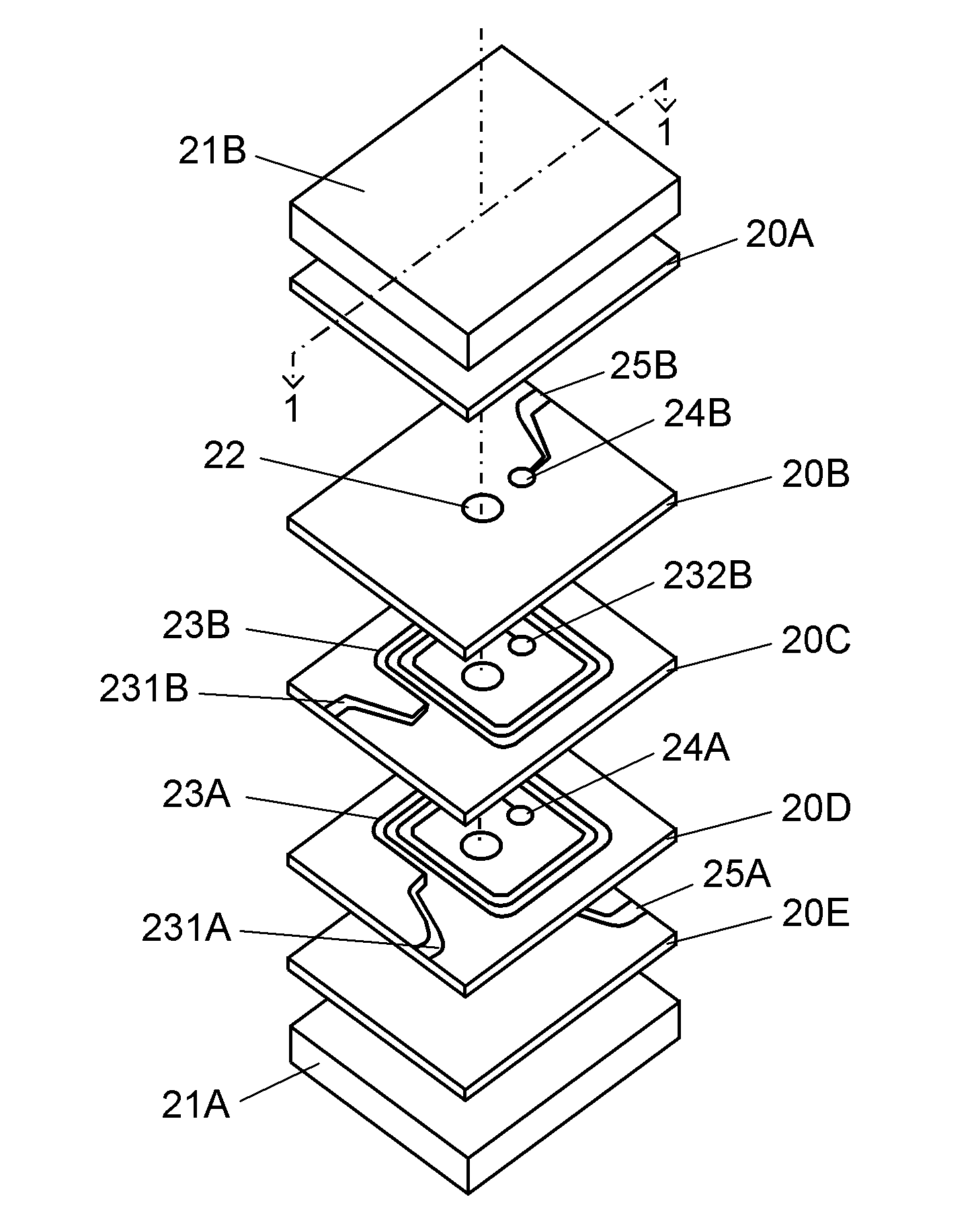 Multilayered ceramic component and manufacturing method thereof