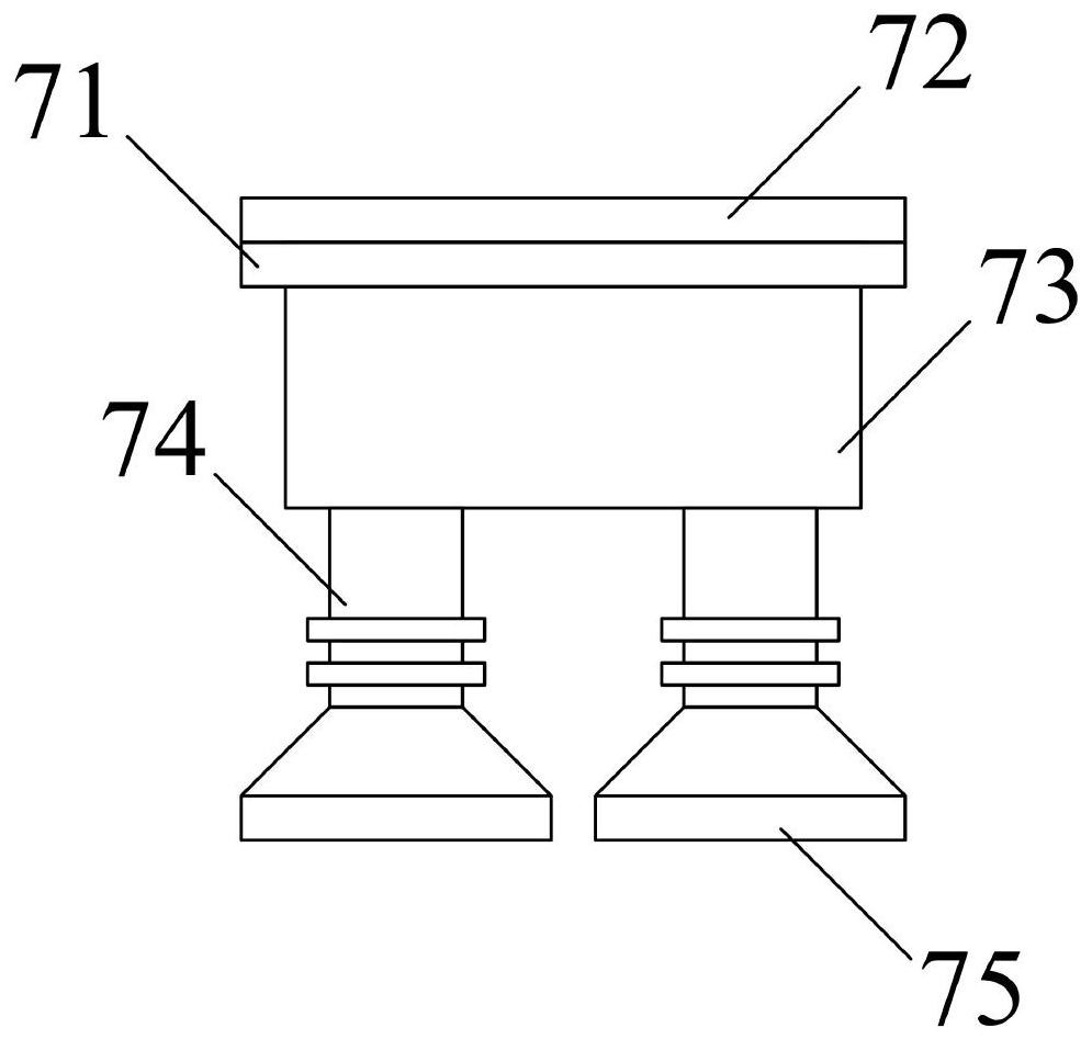 Anchoring ditch tamping device with filling function