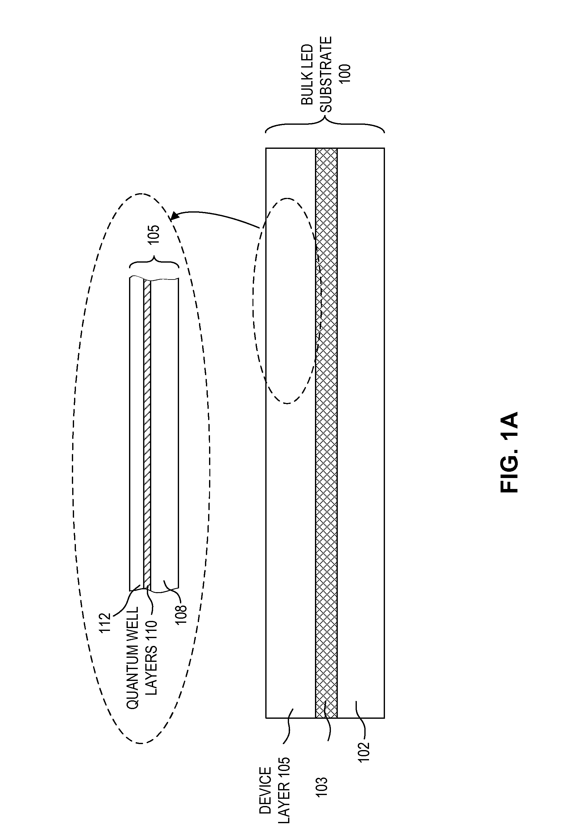 Micro device with stabilization post