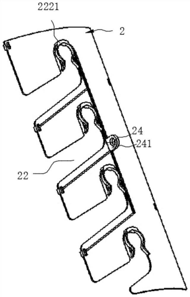 Lead partition plate