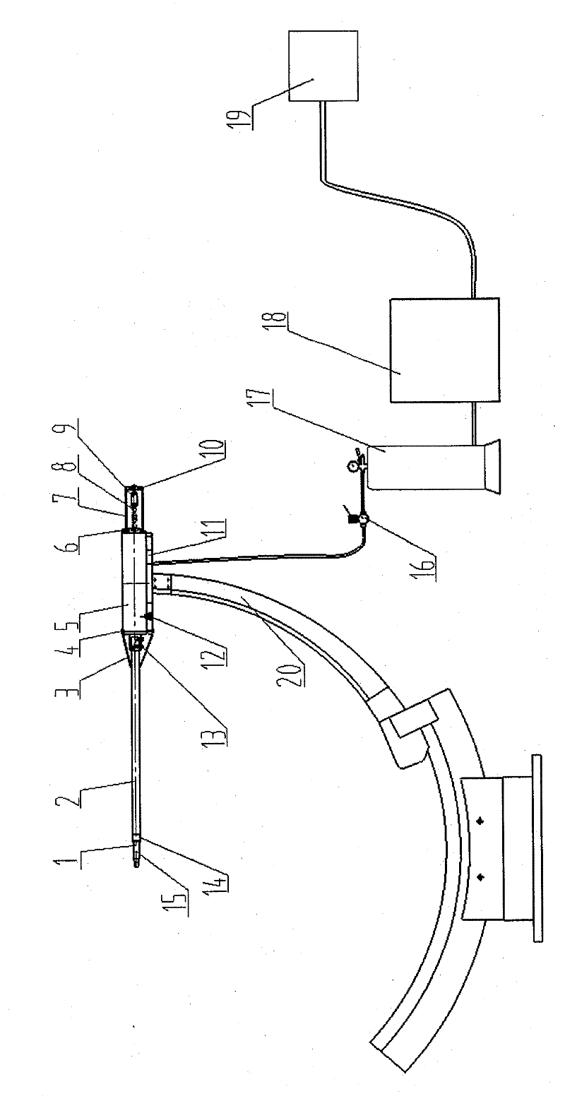 Air flotation force measuring device of wind tunnel model