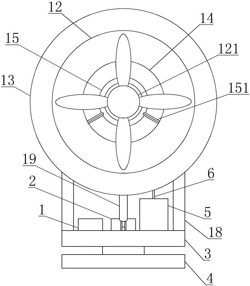 Spray machine capable of spraying quadruplex water spray