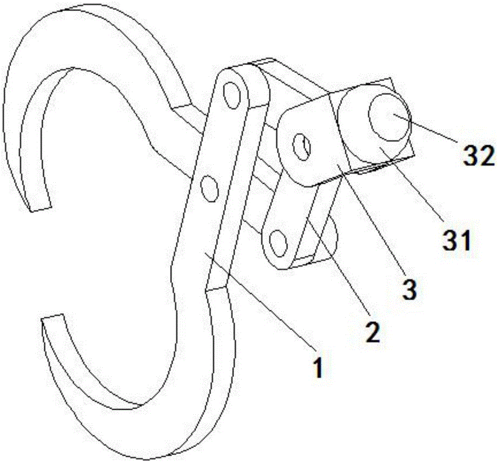 Clamping device used for fermented meat production treatment