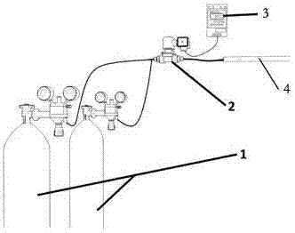 Solar greenhouse partitioned drop irrigation and carbon dioxide enrichment system and application method thereof