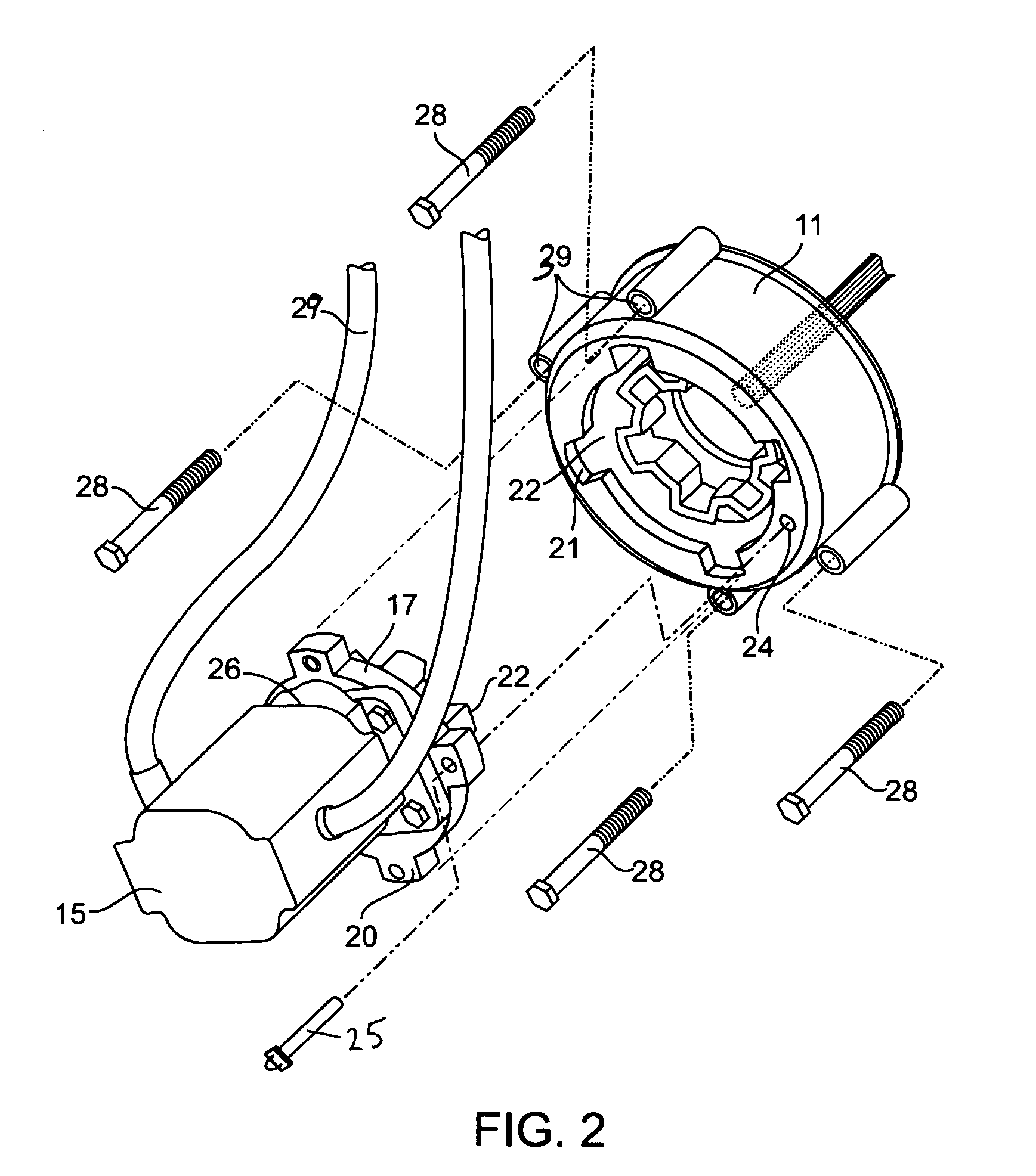 Quick connect assembly for ATV implements