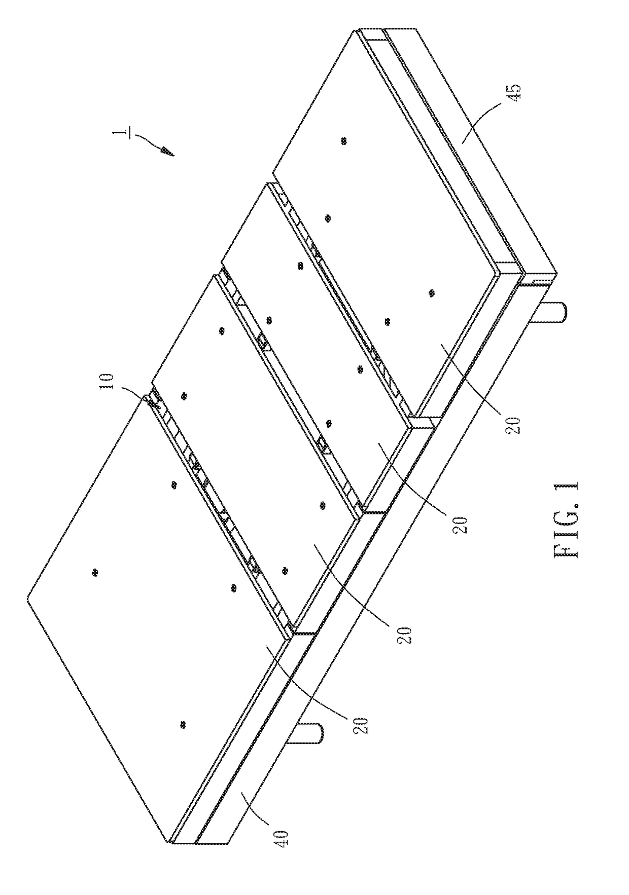 Frame of electric bed