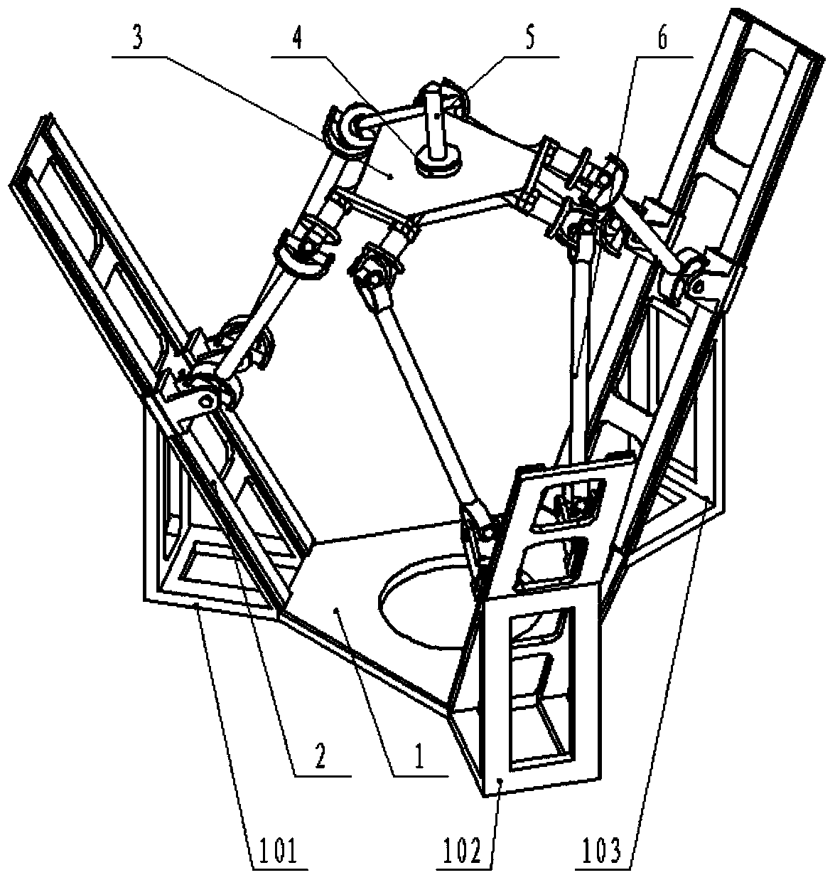 Six freedom degree force feedback hand controller