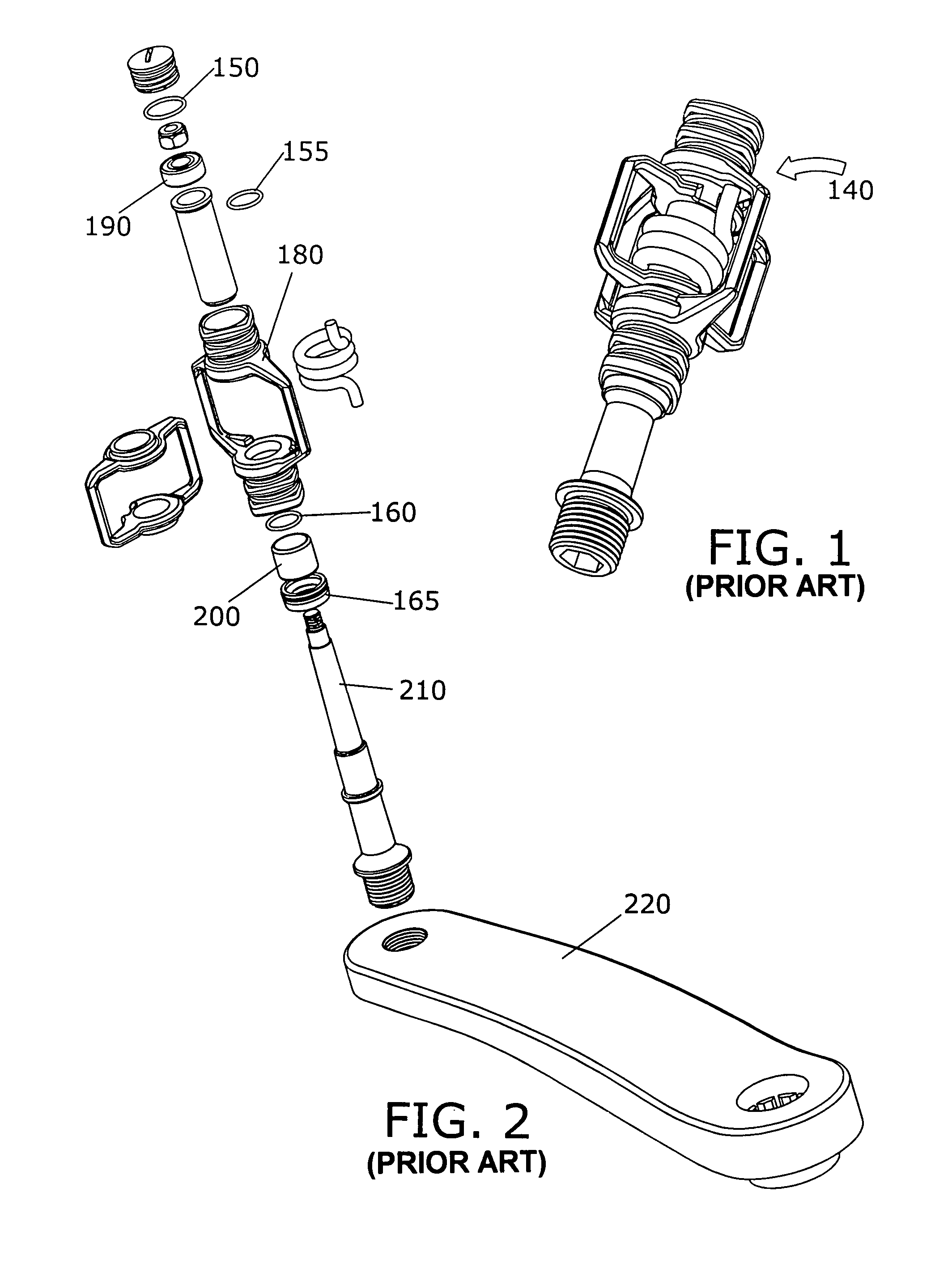 Bicycle pedal and crank apparatus