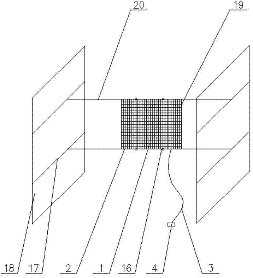 Cooling device for heat treatment of metal belts