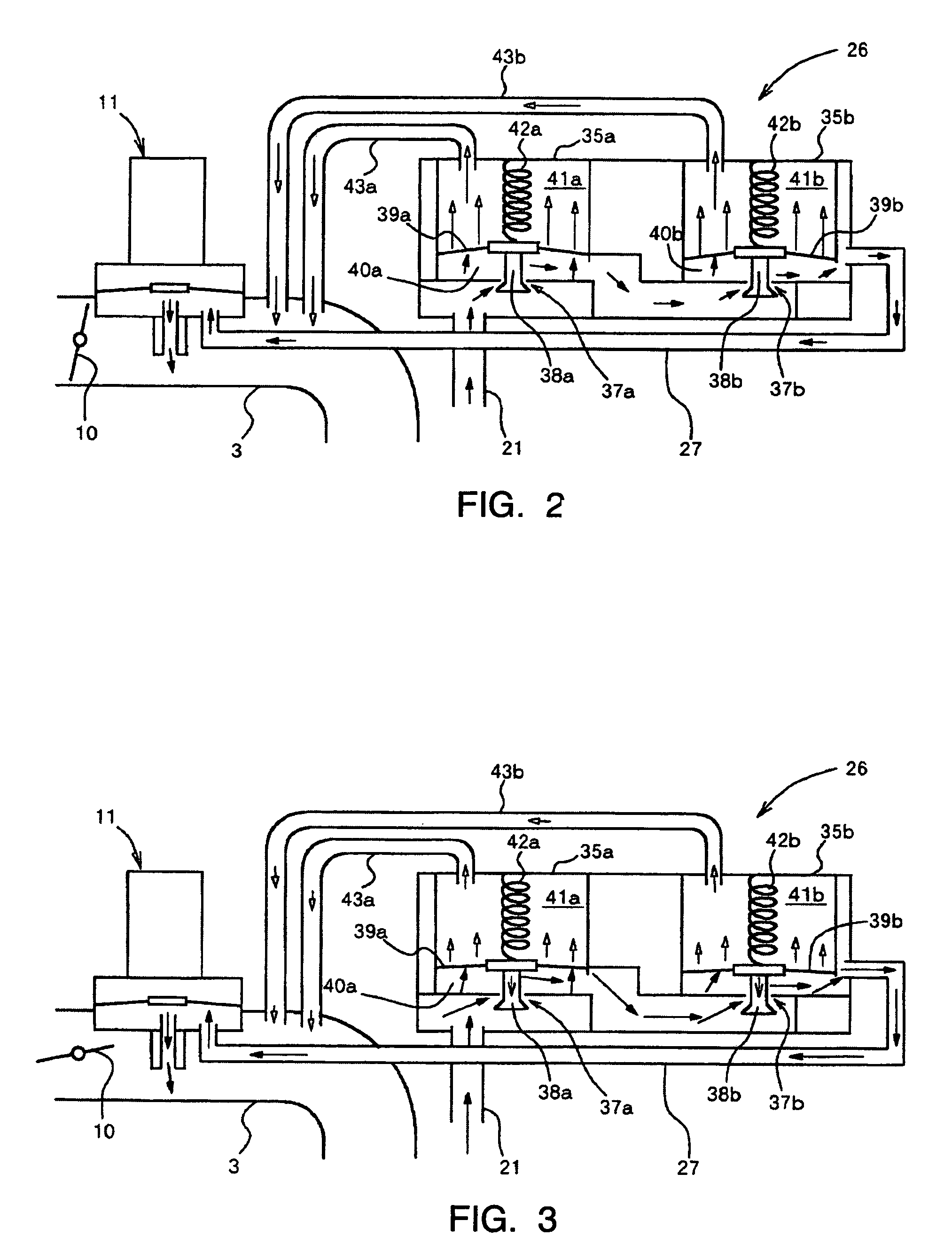 Gas fuel feed device