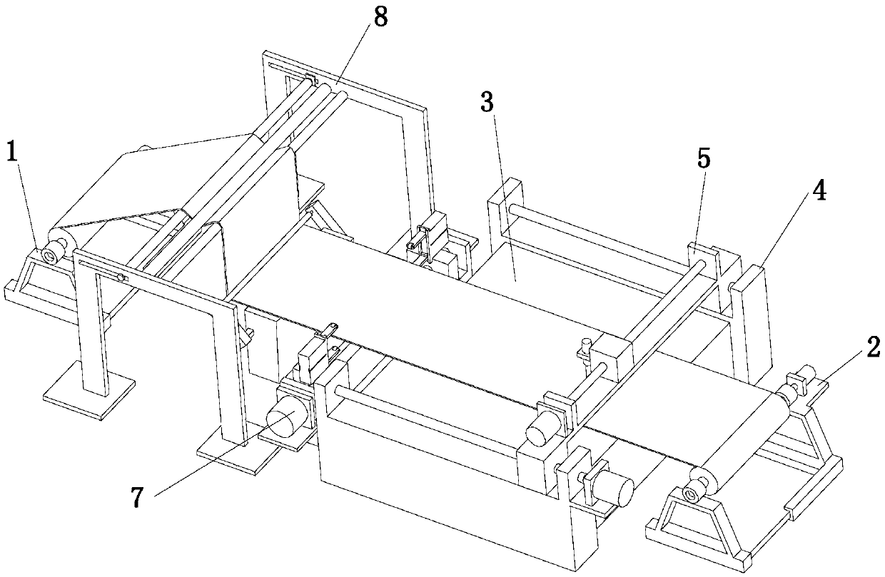 Automatic clothing tailoring device based on the Internet and automatic tailoring method