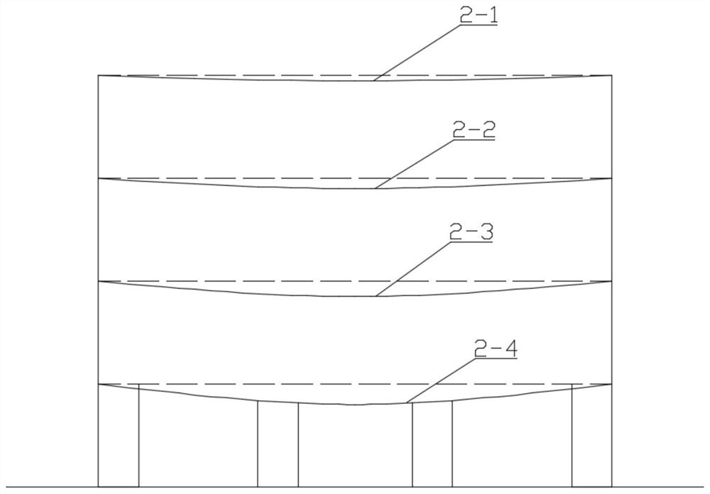 Large-scale ocean oil-gas module multilayer deck construction precision control method