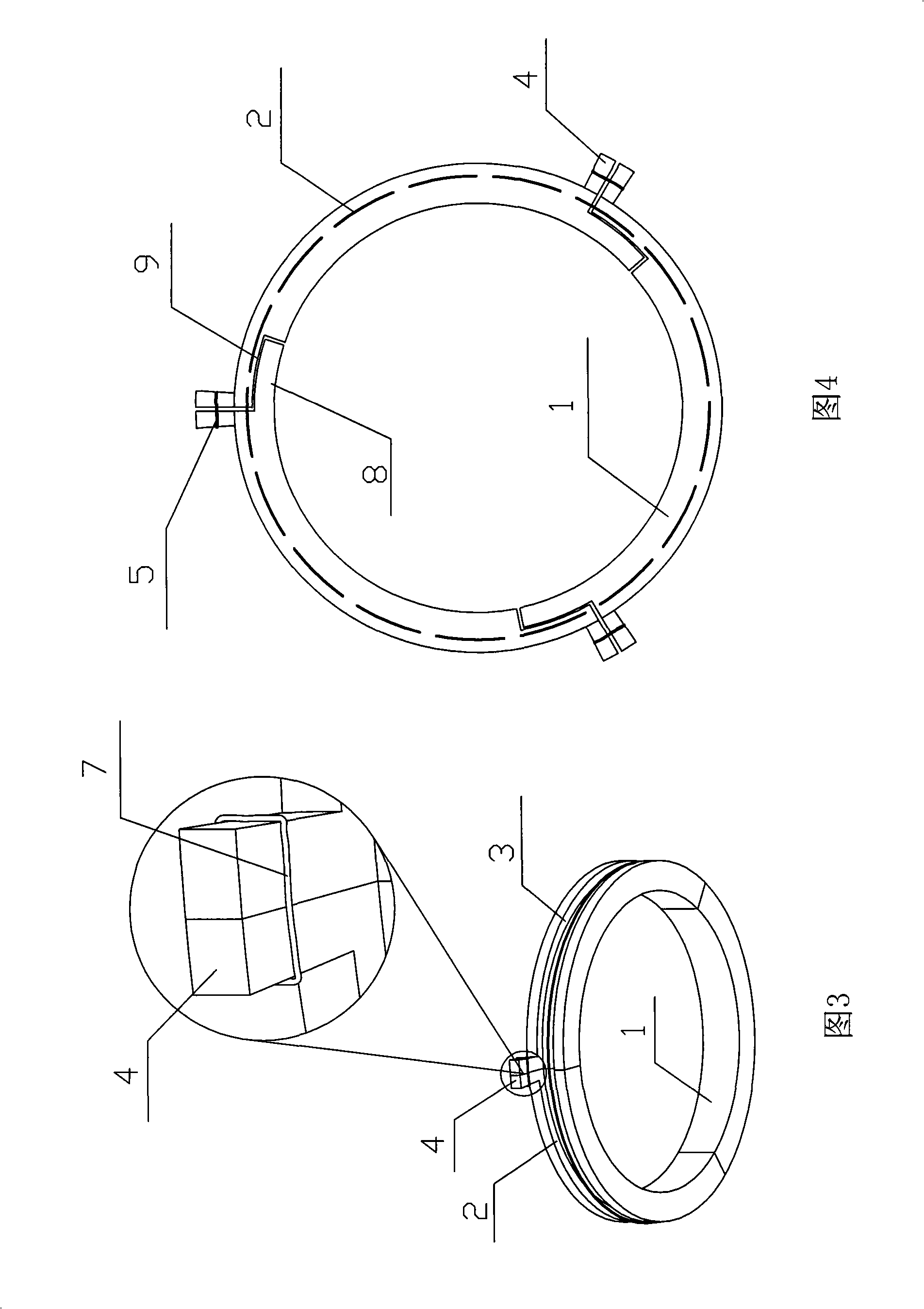 Fracture type prepuce ligation cutting device