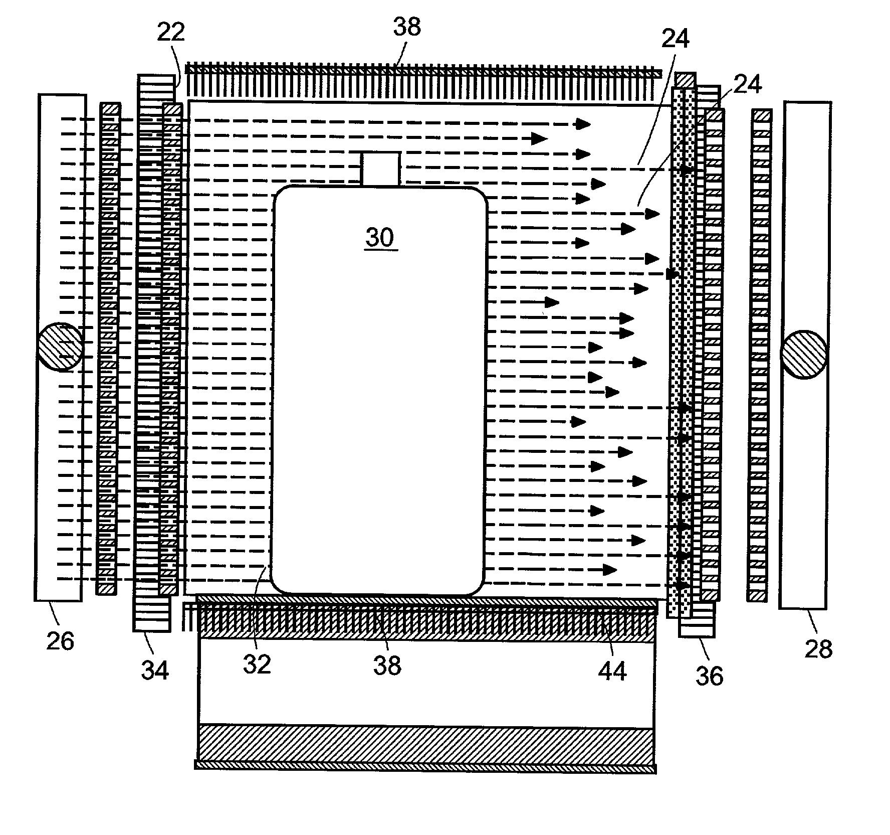 System for inspecting the contents of a container