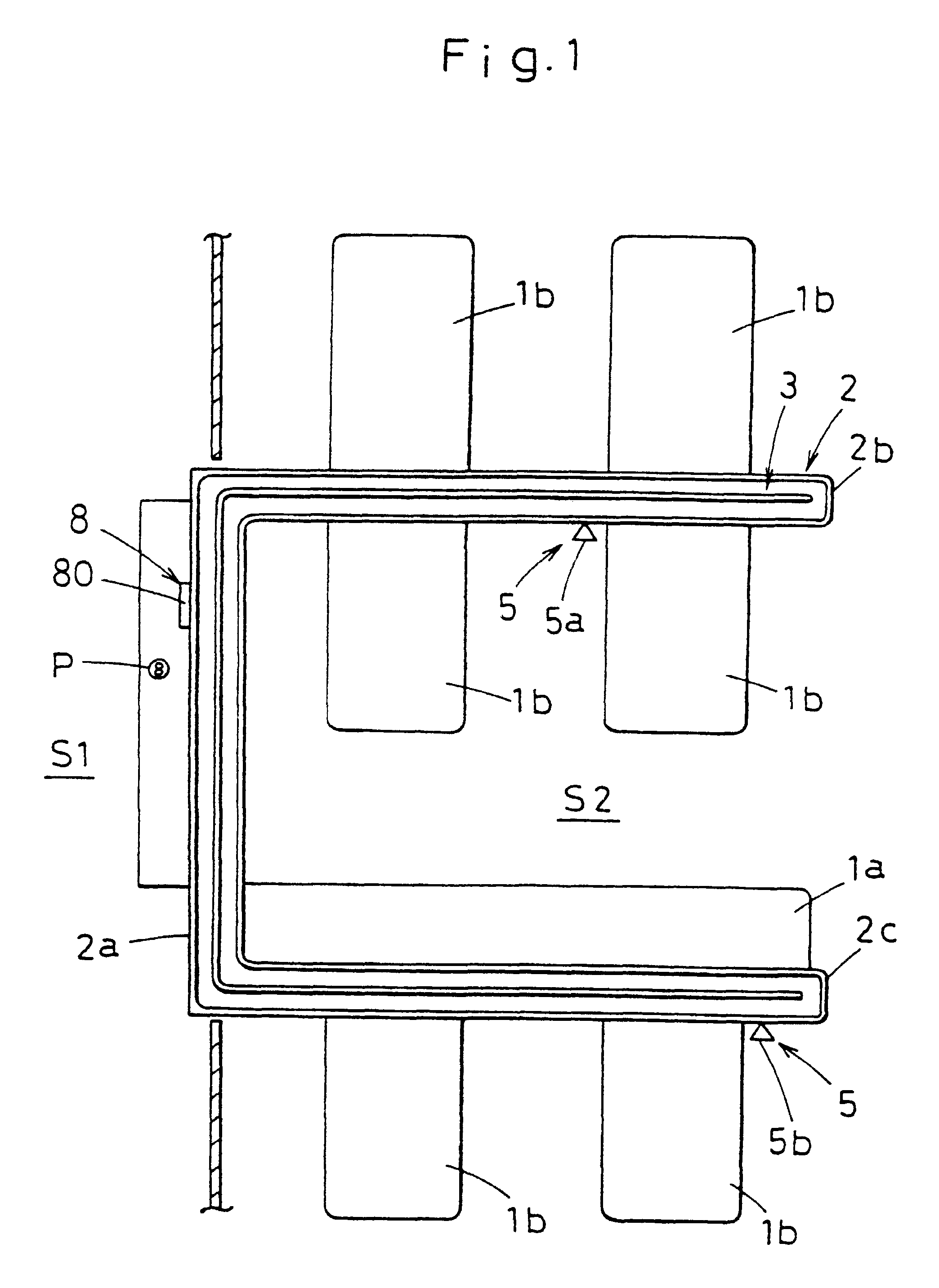 Food and drink conveying system