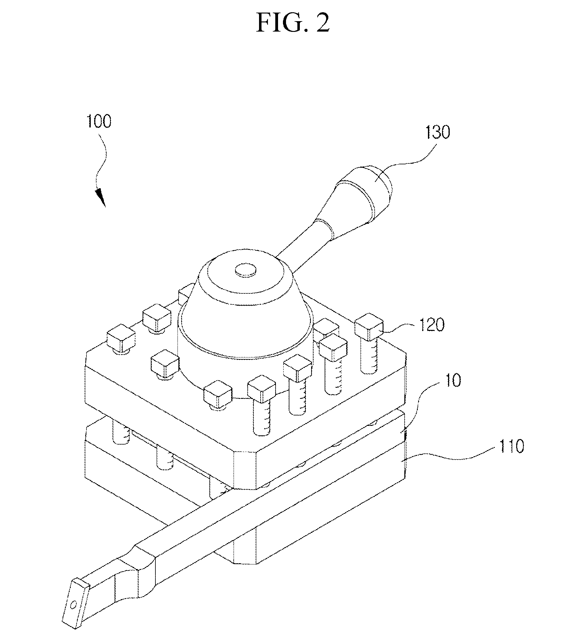 Apparatus and method for attenuation of vibration in machine tool