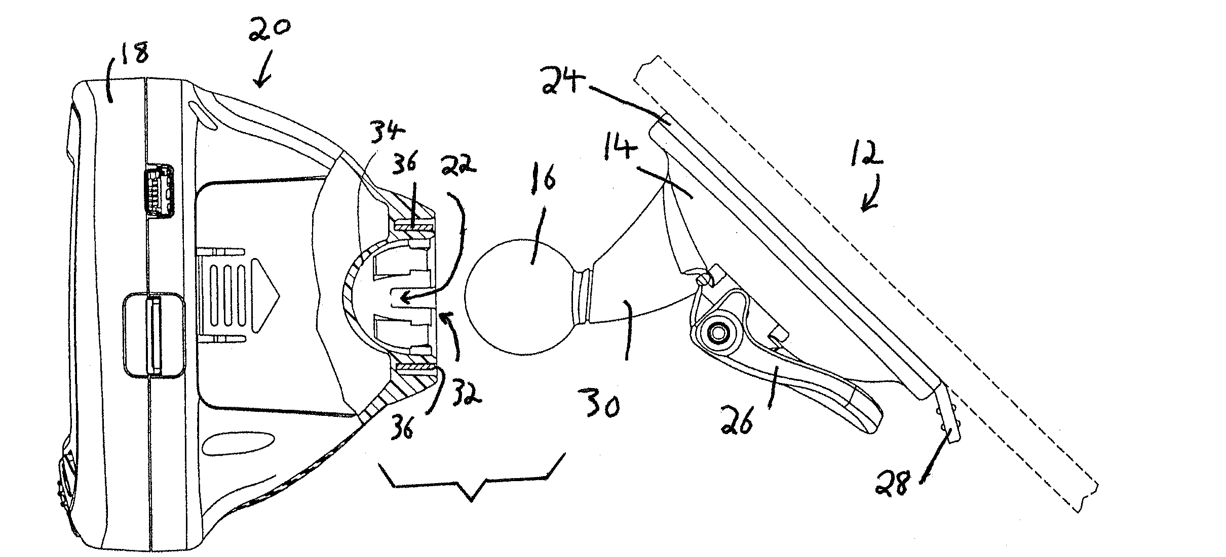 Mount assembly for electronic devices
