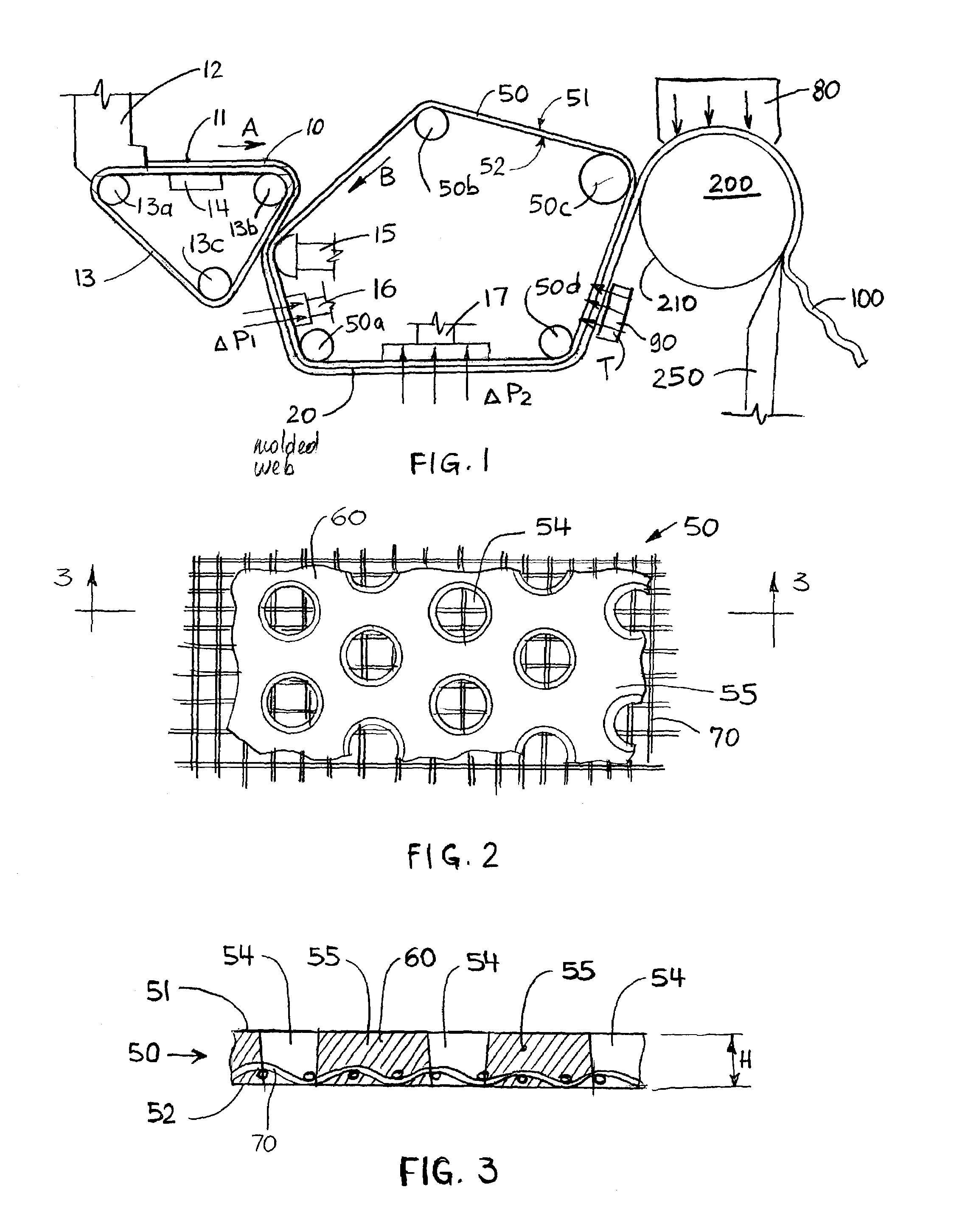 Process for making unitary fibrous structure comprising randomly distributed cellulosic fibers and non-randomly distributed synthetic fibers
