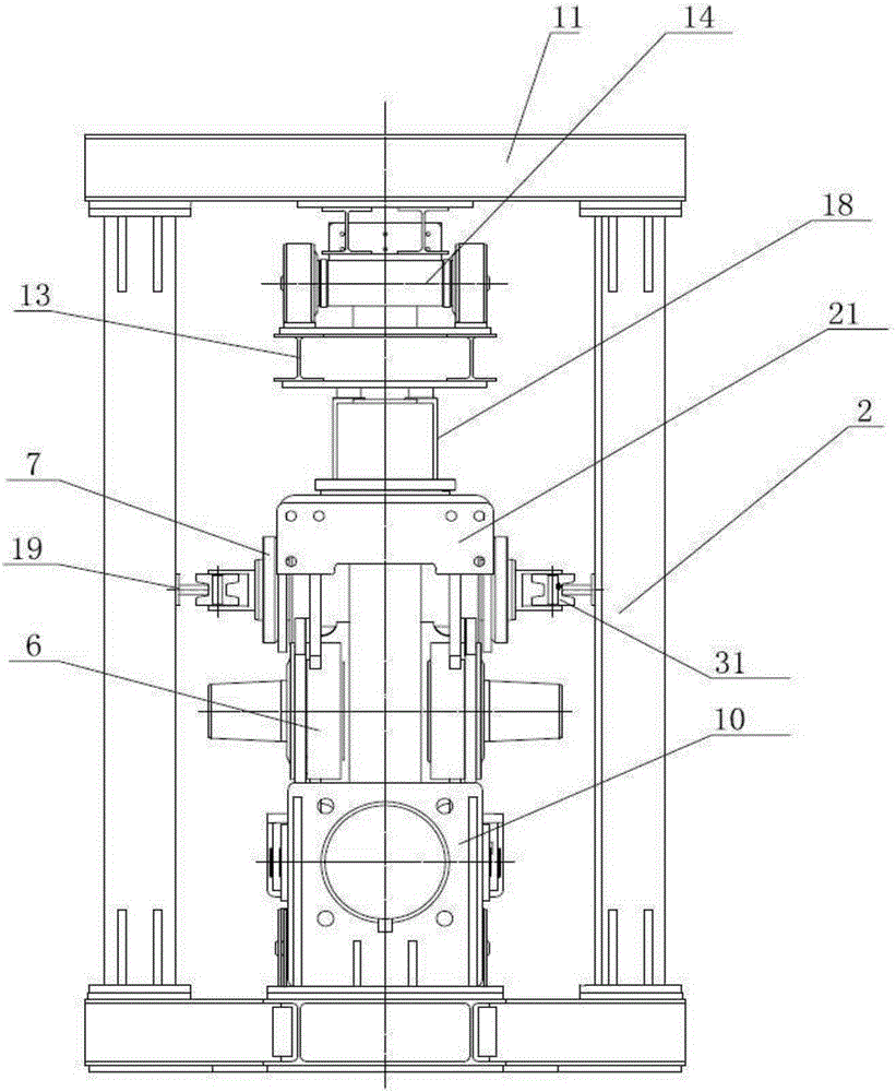 Comprehensive laboratory examination device for anti-wind brake product of crane