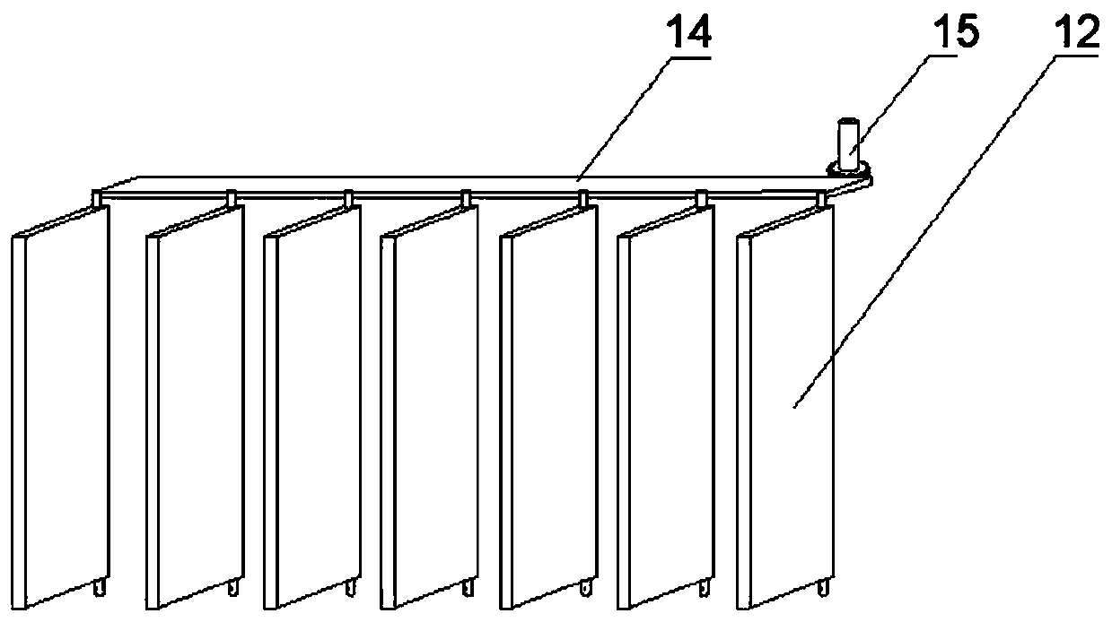 Natural ventilation system for controlling honeycomb box and control method of system