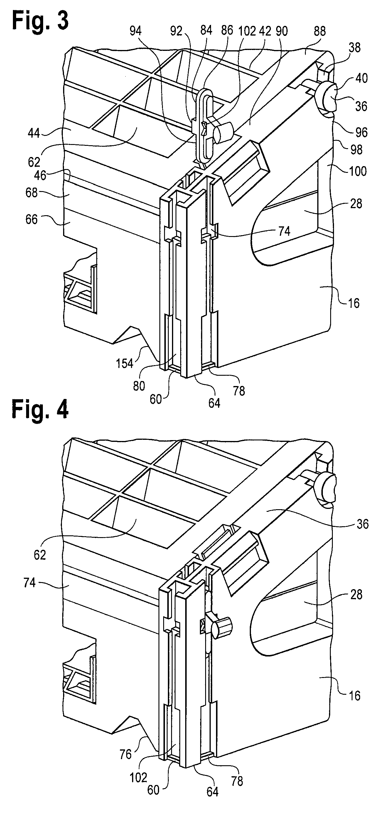 Solar panel support module and method of creating array of interchangeable and substitutable solar panel support modules
