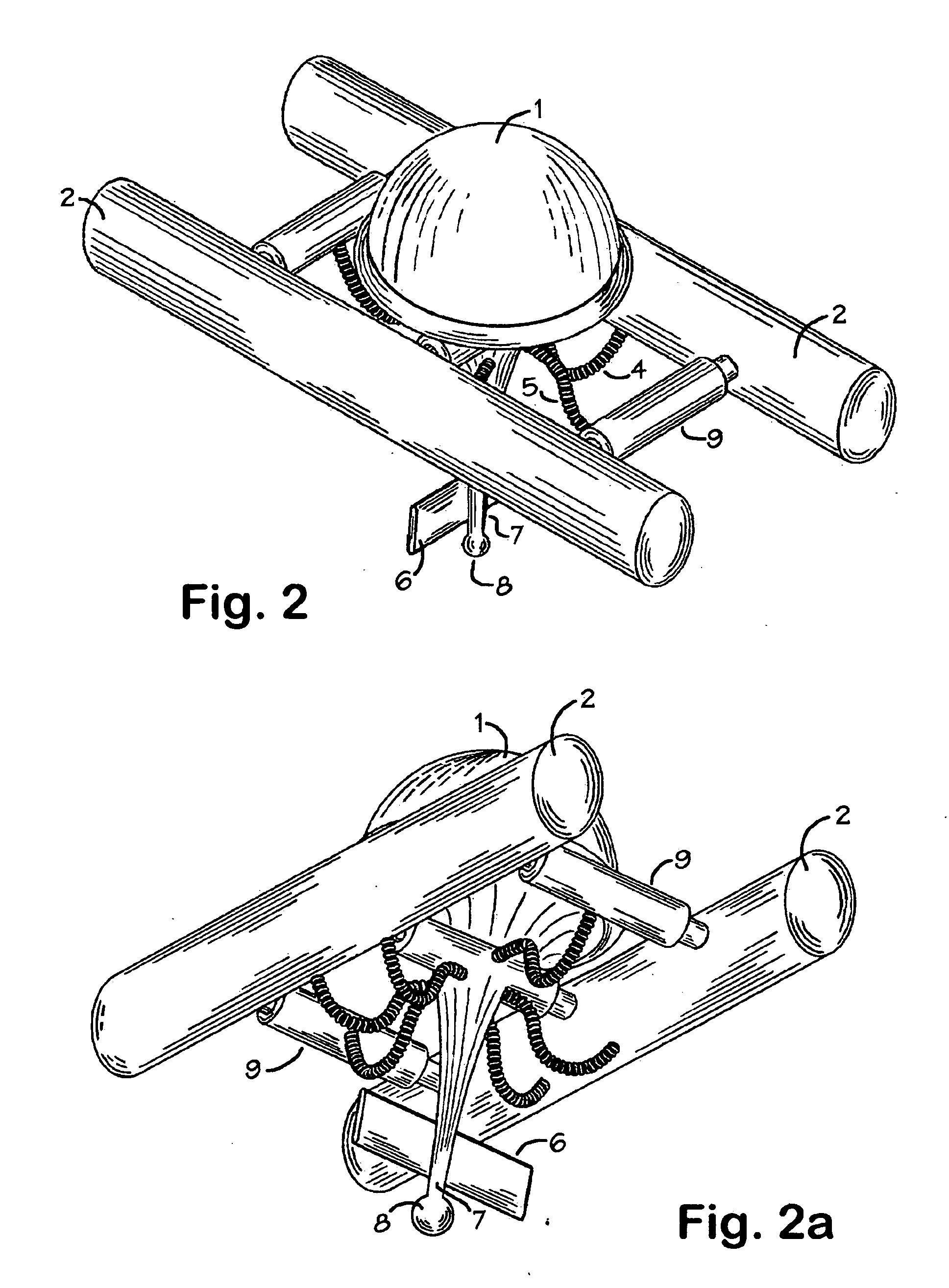 Adaptive Nacelle Support Systems, and Methods, for Wave Energy Conversion