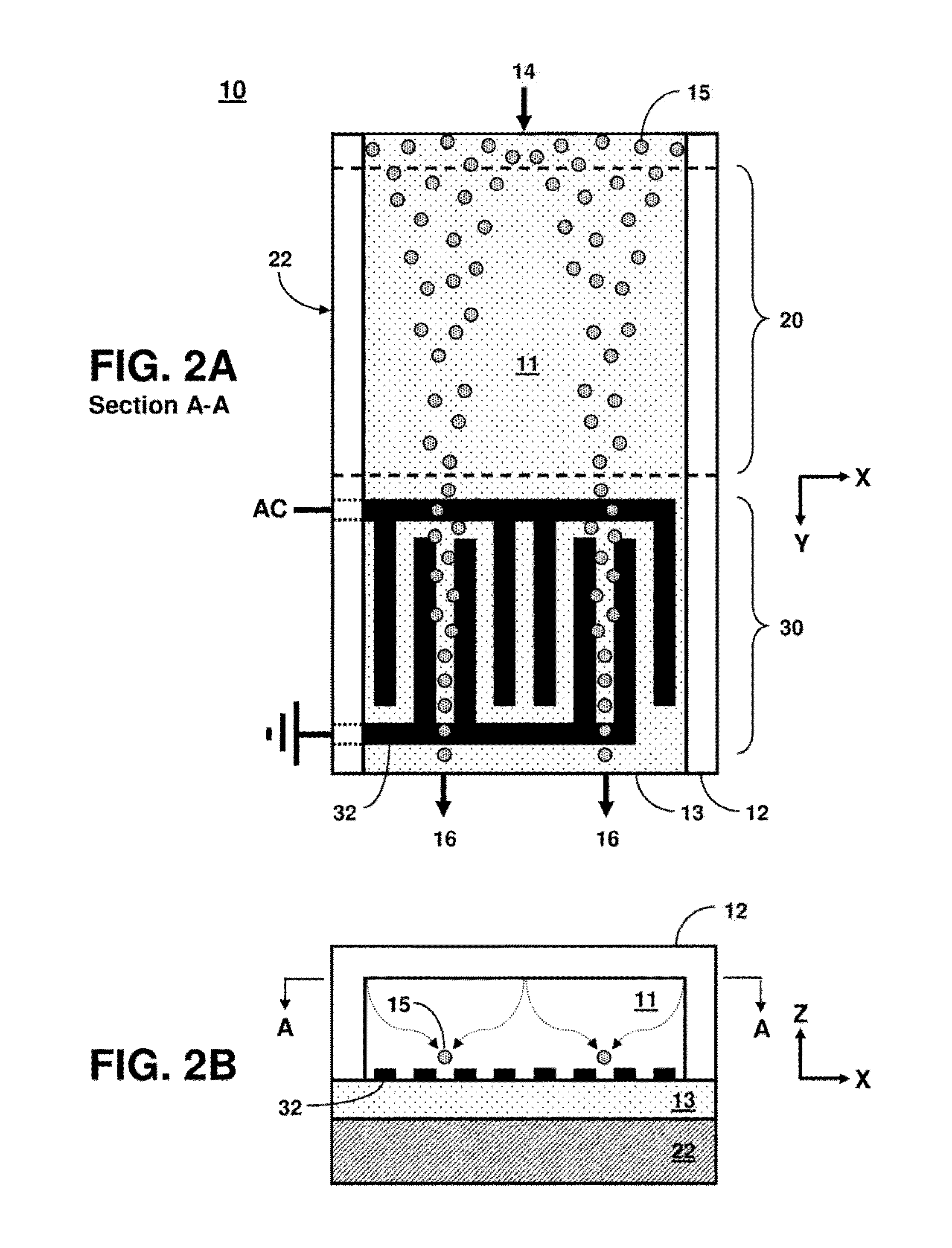 Microfabricated particle focusing device