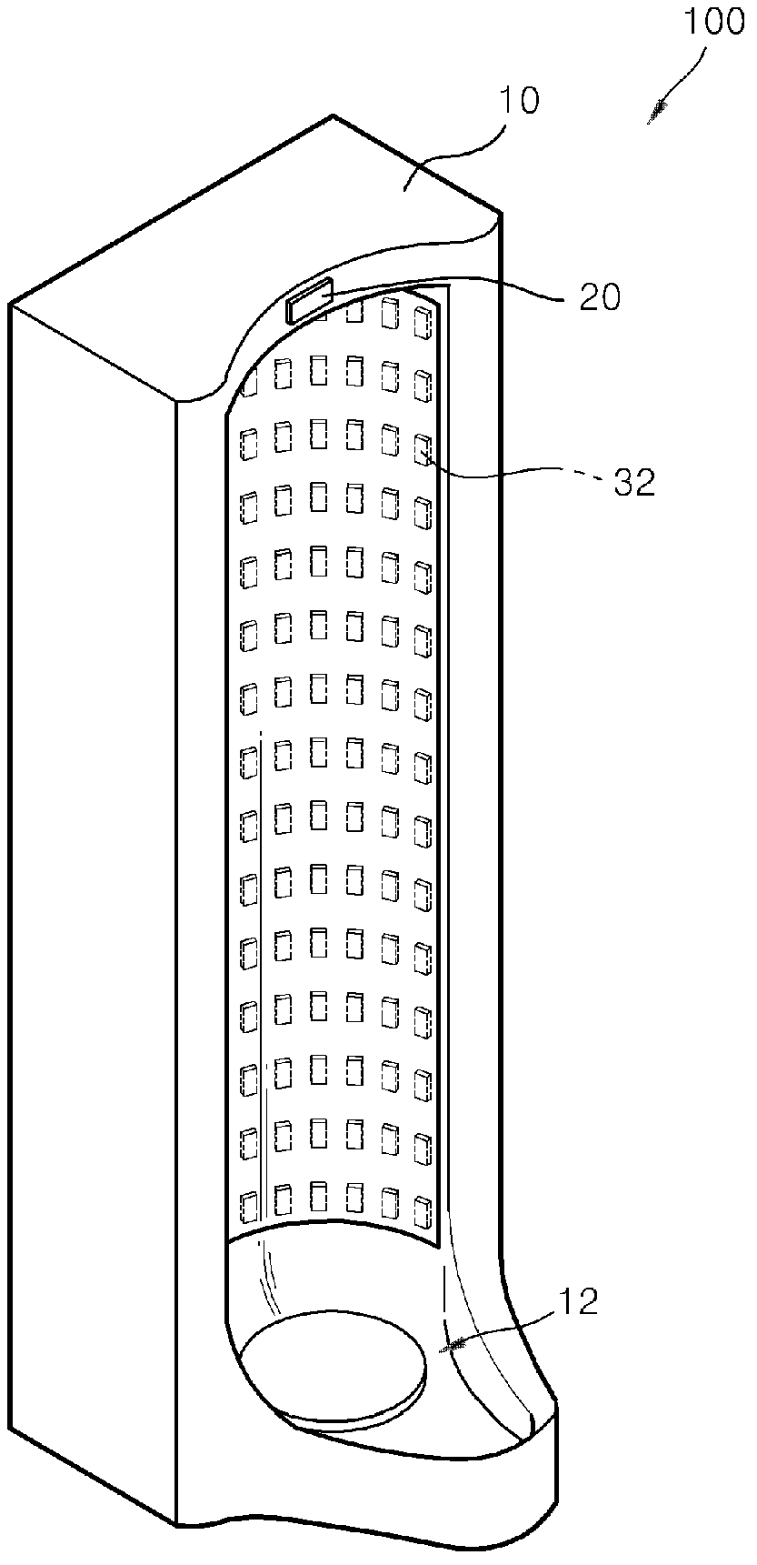 Urinal where imaging device is installed